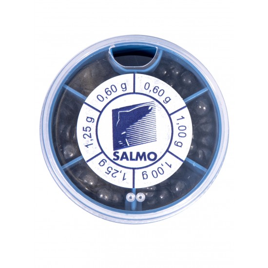 Грузила Salmo ДРОБИНКА PL 6 секцій великі 100г набір