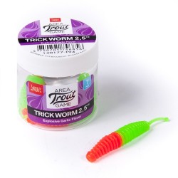 Слаги їстівні LJ Pro Series Trick Worm 2.5in (64 мм), 7 шт.